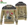 Custom Name Ucf Knights Football Ho Ho Ho Ugly Christmas Sweater 1