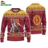 Custom Name Usc Trojans Football Ho Ho Ho Ugly Christmas Sweater 1