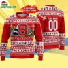Custom Nc State Wolfpack Logo Team Football Christmas Ugly Sweater 4