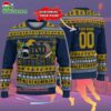 Custom Notre Dame Fighting Irish Logo Team Football Christmas Ugly Sweater 2