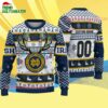 Custom Notre Dame Fighting Irish Special Reindeer Light Ugly Christmas Sweater 4