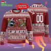 Custom Oklahoma Sooners Logo Team Football Christmas Ugly Sweater 2