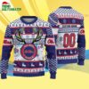 Custom Ole Miss Rebels Special Reindeer Light Ugly Christmas Sweater 4