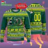 Custom Oregon Ducks Logo Team Football Christmas Ugly Sweater 2