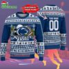 Custom Penn State Nittany Lions Logo Team Football Christmas Ugly Sweater 2