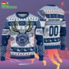 Custom Penn State Nittany Lions Special Reindeer Light Ugly Christmas Sweater 2