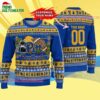 Custom Pittsburgh Panthers Logo Team Football Christmas Ugly Sweater 4