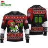 Custom San Francisco 49ers Drink Up The Grinch Christmas Ugly Sweater 1