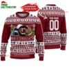 Custom South Carolina Gamecocks Logo Team Football Christmas Ugly Sweater 1