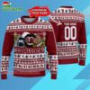 Custom South Carolina Gamecocks Logo Team Football Christmas Ugly Sweater 3