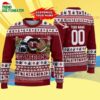 Custom South Carolina Gamecocks Logo Team Football Christmas Ugly Sweater 4