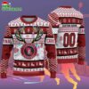 Custom Stanford Cardinal Special Reindeer Light Ugly Christmas Sweater 2