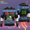 Custom Tennessee Titans Drink Up The Grinch Christmas Ugly Sweater 2
