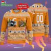 Custom Tennessee Volunteers Logo Team Football Christmas Ugly Sweater 2