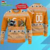 Custom Tennessee Volunteers Logo Team Football Christmas Ugly Sweater 3