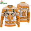 Custom Tennessee Volunteers Special Reindeer Light Ugly Christmas Sweater 1