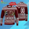 Custom Texas Aampm Aggies Logo Team Football Christmas Ugly Sweater 3