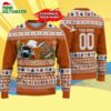 Custom Texas Longhorns Logo Team Football Christmas Ugly Sweater 4
