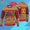 Custom Usc Trojans Logo Team Football Christmas Ugly Sweater 3