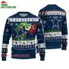 Dallas Cowboys Special Grinchs Hand Football Christmas Ugly Sweater 1