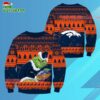 Denver Broncos Football Grinch Christmas Ugly Sweater 3