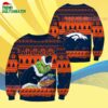 Denver Broncos Football Grinch Christmas Ugly Sweater 4