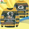 Green Bay Packers Merrykissmyass Funny Santa Claus Christmas Ugly Sweater 4