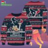 Houston Texans Merrykissmyass Funny Santa Claus Christmas Ugly Sweater 2