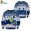 Indianapolis Colts Football Grinch Christmas Ugly Sweater 1