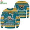 Jacksonville Jaguars Merrykissmyass Funny Santa Claus Christmas Ugly Sweater 1