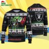 Las Vegas Raiders Special Grinchs Hand Football Christmas Ugly Sweater 4