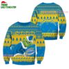 Los Angeles Chargers Football Grinch Christmas Ugly Sweater 1