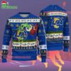 Los Angeles Rams Special Grinchs Hand Football Christmas Ugly Sweater 2