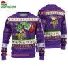 Minnesota Vikings Special Grinchs Hand Football Christmas Ugly Sweater 1