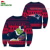 New England Patriots Football Grinch Christmas Ugly Sweater 1