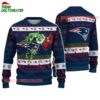 New England Patriots Special Grinchs Hand Football Christmas Ugly Sweater 1
