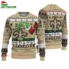 New Orleans Saints Special Grinchs Hand Football Christmas Ugly Sweater 1