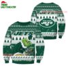 New York Jets Football Grinch Christmas Ugly Sweater 1