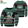 New York Jets Merrykissmyass Funny Santa Claus Christmas Ugly Sweater 1