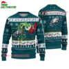 Philadelphia Eagles Special Grinchs Hand Football Christmas Ugly Sweater 1