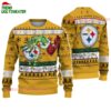 Pittsburgh Steelers Special Grinchs Hand Football Christmas Ugly Sweater 1