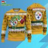 Pittsburgh Steelers Special Grinchs Hand Football Christmas Ugly Sweater 3