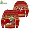 San Francisco 49ers Football Grinch Christmas Ugly Sweater 1