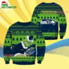 Seattle Seahawks Football Grinch Christmas Ugly Sweater 4