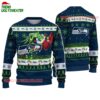Seattle Seahawks Special Grinchs Hand Football Christmas Ugly Sweater 1