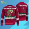 Tampa Bay Buccaneers Special Grinchs Hand Football Christmas Ugly Sweater 3