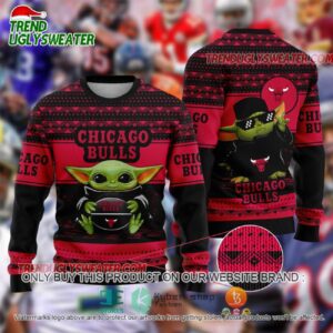 NBA Chicago Bulls Holiday Force Ugly Christmas Sweater