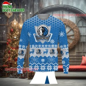 NBA Dallas Mavericks Winter Wonderland Ugly Christmas Sweater