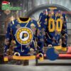 NBA Indiana Pacers Gingerbread Court Ugly Christmas Sweater