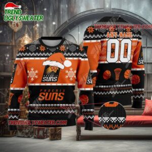 NBA Phoenix Suns Christmas Game Day Ugly Christmas Sweater